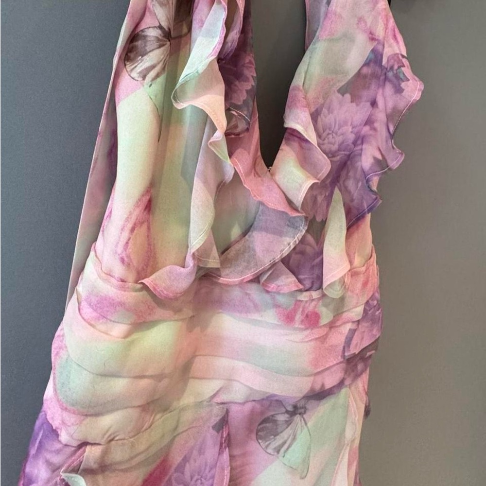 NBD Divya Maxi Dress in Patchwork Multi/XS/NWT - Picture 5 of 9
